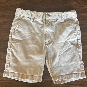Boy’s Casual Cotton Chino Shorts - Light Beige